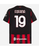 AC Milan Youssouf Fofana #19 Domácí Dres 2025-26 Krátký Rukáv